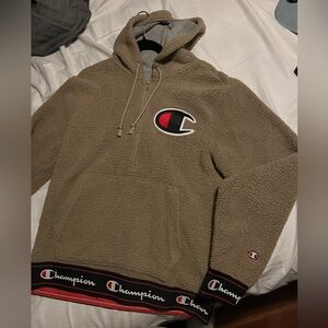 Champion Furry/fluffy Hoodie exclusive drop
